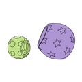 Rattle Ball Piece